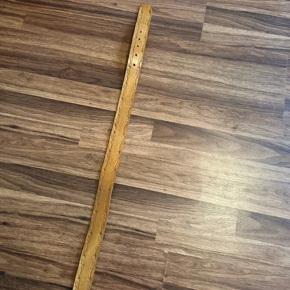 VTG 1978 Raintree Rodeo Equestrian Cowboy Belt With Brass Buckle - Picture 9 of 11